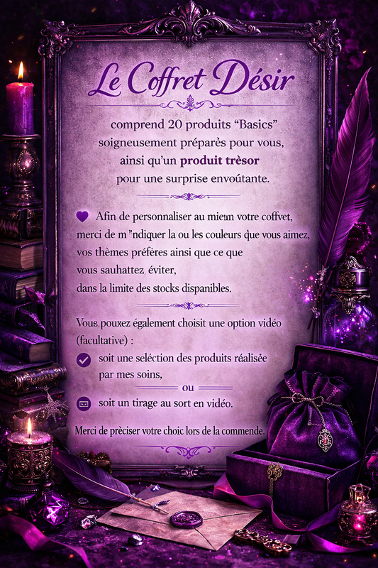 Coffret désir mystère