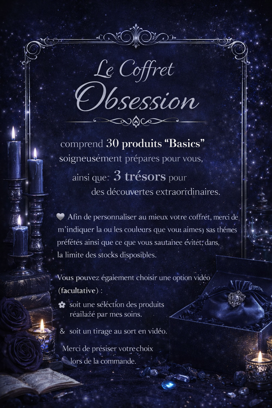 Coffret Obsession Mystère